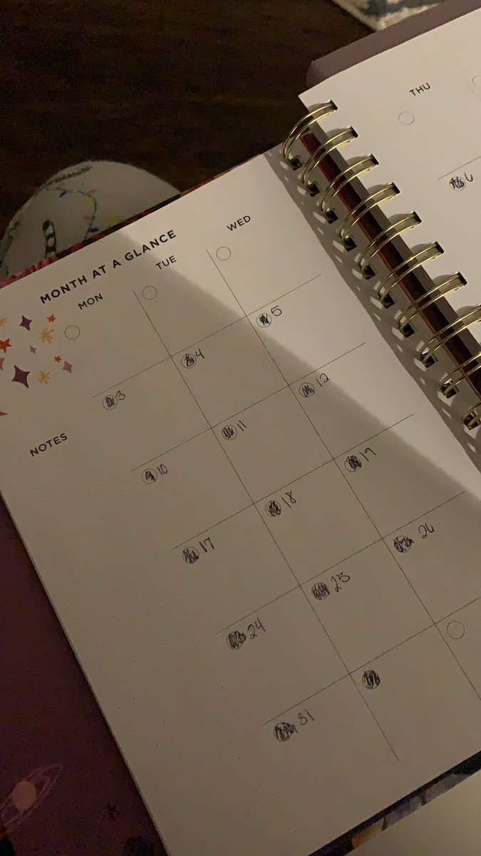 _lbell36's tweet photo. Said planner after I found out it started on a Monday, not a Sunday. https://t.co/op4sZ7mp4w