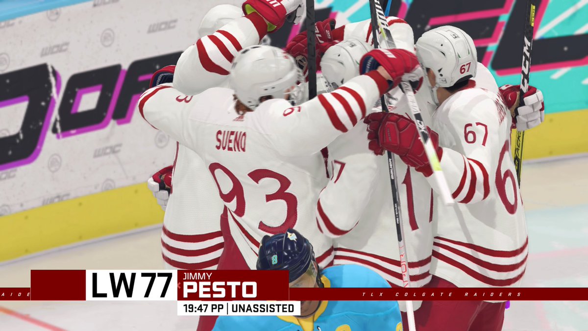 RaidersTlx's tweet photo. Highlights on the night include a very impressive 3 game stretch for JBC77ttv who scored 8 points (6 goals, 2 assists) is a @TLX_CL veteran but made his debut tonight in the maroon and white!! @GravitySnipez72 also had a solid night in the crease saving 29 out of a possible 38!! https://t.co/mxsQSN4g83