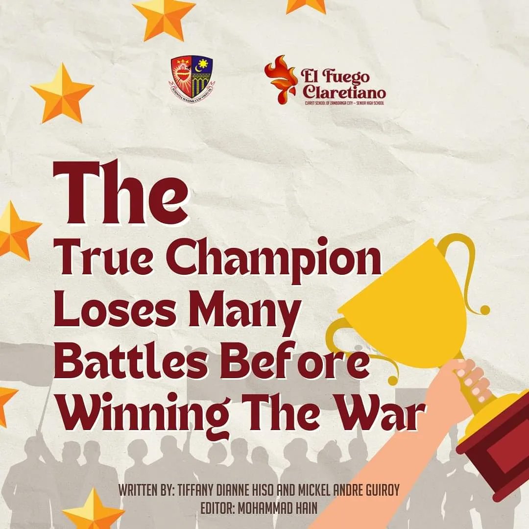 EClaretiano's tweet photo. The Claretians are used to roaring crowds and fierce competitiveness but have you ever wondered how effectively the C.S.Z.C. athletes can adapt to their training and tournaments throughout the Pandemic and maintain their competence and dedication?🤔🔥 https://t.co/qZvVTHMFMn