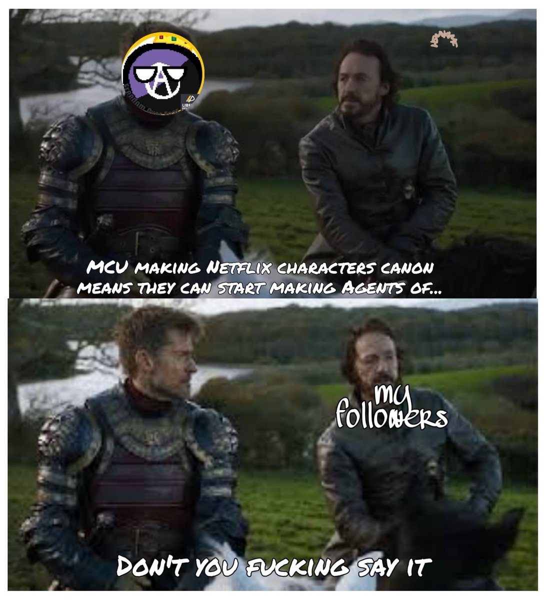 DTMAnarchoMon's tweet photo. Hahaha ohhh #MakeAgentsofSHIELDCanon https://t.co/67QTi49JSN