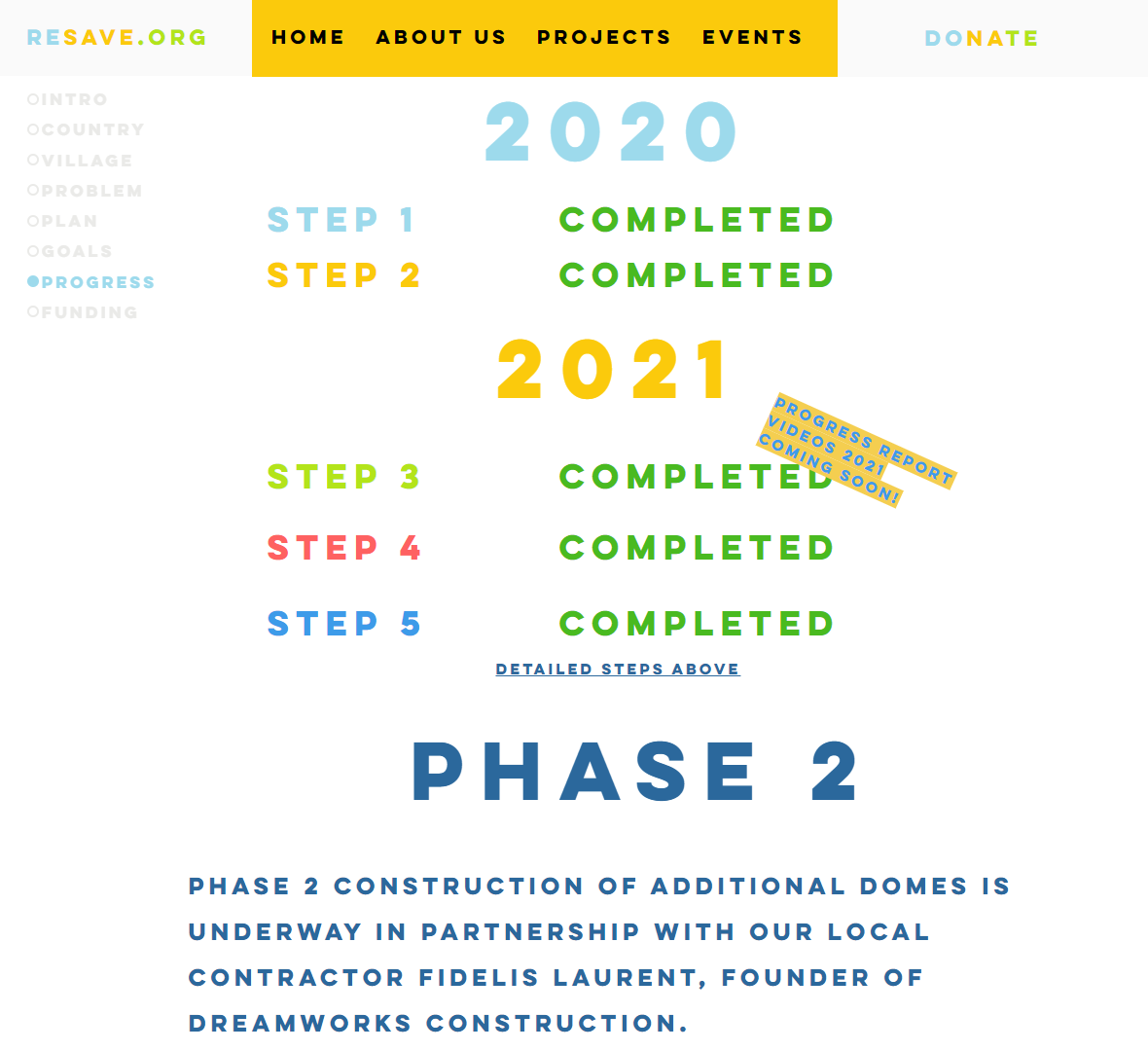Resave_org's tweet photo. Updating a website has never felt so good as when you stamp those green COMPLETED tags on all the goals that were set for this year!
Phase 2 can now begin thanks to the help of all our partners that made it happen thus far!
https://t.co/G55BAfdHUB
#goals #resaveorg #socialgood https://t.co/GpIAWJxGGh