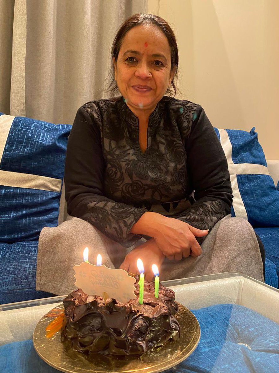 RishabhPant17's tweet photo. To the one person who has been my rock, my pillar and my constant source of strength. Happy Birthday, Maa. May you always be happy and healthy. Thank you for everything you do for us. https://t.co/XBXTujUI1W