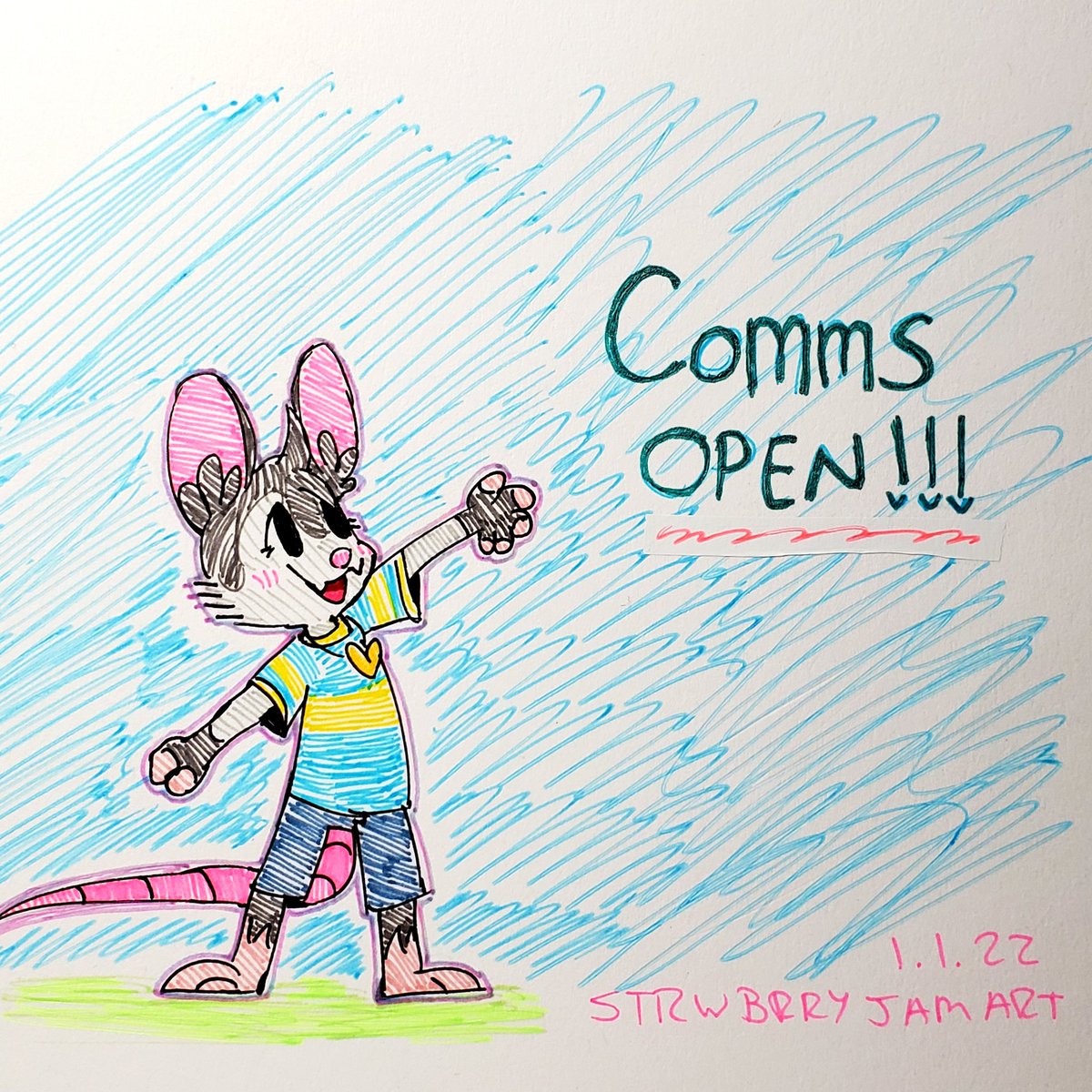 StrwbrryJamArt's tweet photo. Commission info!! DM if you find yourself interested. :> 🍓🍓🍓 https://t.co/S1rhjn7oEp