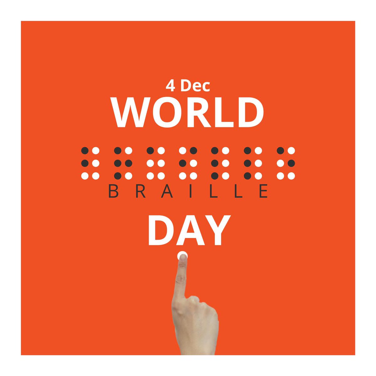 masterinfotech_'s tweet photo. Celebrated on 4th January, world Braille Day is celebrated to honor the birth anniversary of Louis Braille. Louis Braille was blinded at the age of three who later invented the braille system in 1824.
.
.
.
.
#brailleday2022 #worldbrailleday2022 #louisbraille #masterinfotech https://t.co/tFY9DeVeFI