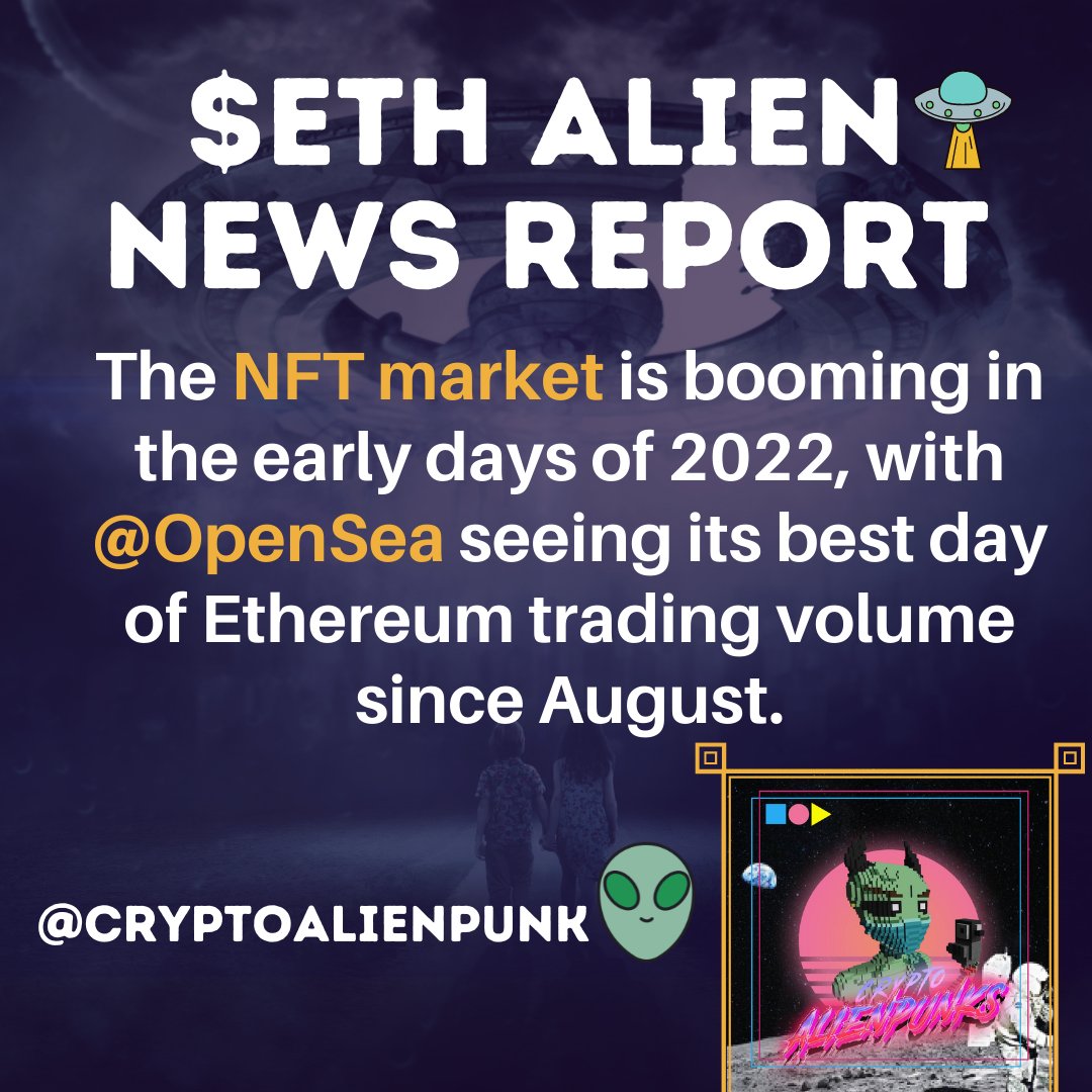 Here's the latest $ETHER &amp; @Opensea updates from <a href="/cryptoalienpunk/">Alien Punks</a> !🛸 

👽CAP Plug-in👽

opensea.io/collection/cry…

opensea.io/collection/cry…

#opensea #nft #metaversegame #etherNFTs  #Opensea #CryptoNews #Ethereum #OpenSeaNFT