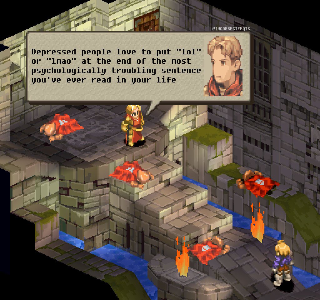 Incorrect Final Fantasy Quotes tweet media