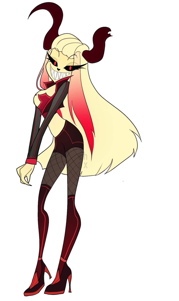 Come play with me 
#HazbinHotelOC #HazbinHotel #mileena