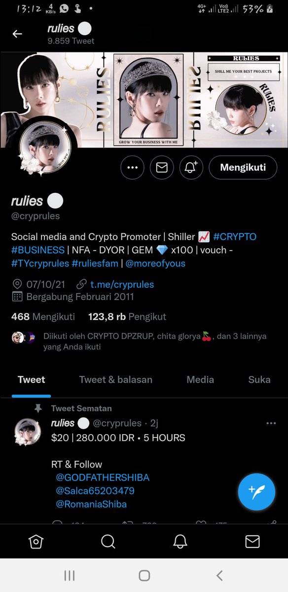 NanangF_02's tweet photo. @cryprules On https://t.co/pjE8i4OdVz