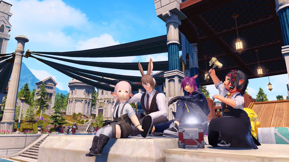CastieXIV's tweet photo. 「親友」

#GPOSERS #ヴィエオス #Viera #XIV_PICTCLIP 
#メンテだしとにかくあなたのssが好きって思ってくれるひとと出逢うために自分の推しssをそっと置いておく https://t.co/I76DzmplRG