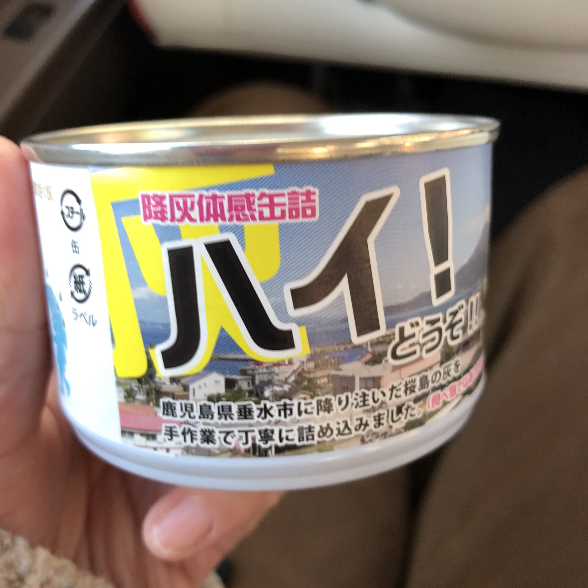 M2k 流石に旅行の疲れが出たのか 息子が車で爆睡に入ったので ぼちぼち宮崎への帰路に 桜島の灰を持って帰る と言ってたので 道の駅で灰の缶詰買う W 一足お先に宮崎キャンプ 桜島観光 T Co 73eo27mwpu Twitter