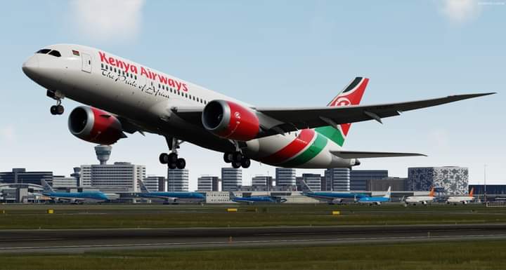 vacceac's tweet image. Departure out of Schiphol Amsterdam :- EHAM
To
Nairobi :- HKJK

#kenyaAirways 
#Flightsim
#vatsim
#B787 
#Boeing 
#Nairobi