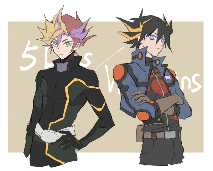 5ds/vrains 有遊作x遊星 