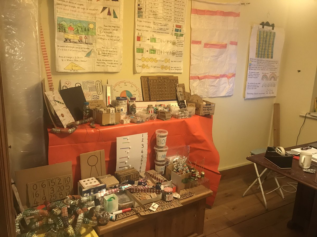 marywatkins7's tweet image. A new year and a new country joining me for @VSO_Intl #numeracyforall I’m zooming off to Uganda for three days’ virtual training.  Resource (junk) room ready!