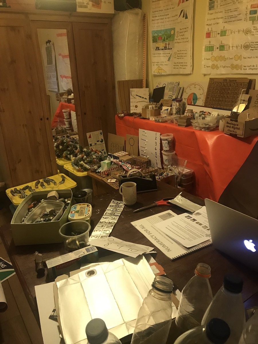 marywatkins7's tweet image. A new year and a new country joining me for @VSO_Intl #numeracyforall I’m zooming off to Uganda for three days’ virtual training.  Resource (junk) room ready!