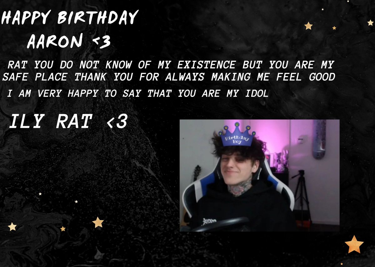 aaron_teamo_'s tweet photo. Happy birthday to my favorite rat!!! You are my home, my safe place, I love you with all my heart and have  good time on this special day<3
@itaintaaron 🐀❤
#liebregtsbday #AARONBDAY #integrationaaronstans https://t.co/6vQer6Nmrl
