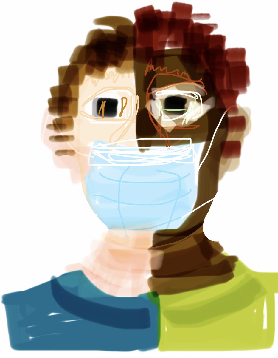 indipixienft's tweet photo. 1/21 Masked Humanity NFT for 0.099 ETH. All NFTs are sold with the original drawing 🖍 making them 1/1. 🟦🟩🟪🟥🟫🟧🟨🟥 
Follow the link to place a bid on this image &amp; more ltd edition NFTs: https://t.co/SOrqMt4nr5
#NFT #FLOW #digitalasset #Original #collector https://t.co/49qPx4FpiT