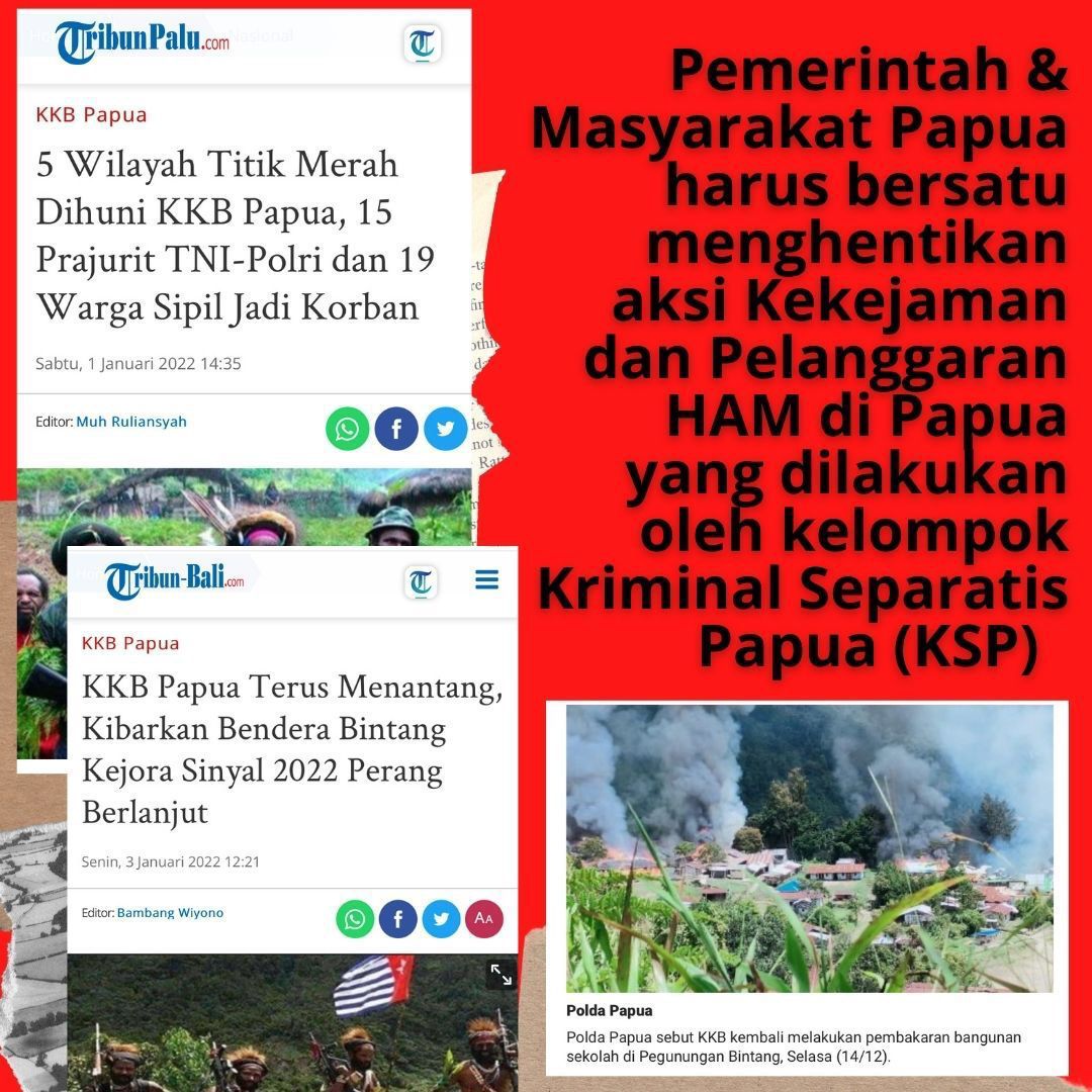 Prodigi94064953's tweet photo. Kekejaman di papua harus di hentikan
#DukungTNIPolriTegasDiPapua 
#SemangatTumpasKSTPapua
#KKB_KelompokTeroris https://t.co/a4Mv4yDAtq