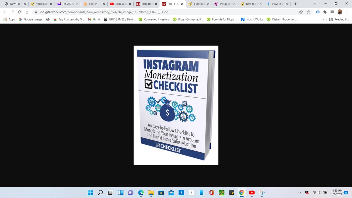 MicFleming's tweet photo. Buy Instagram Monetization Checklist For Newbies on @Gumroad https://t.co/CuP6zdwiyf https://t.co/O47AWKI4O0