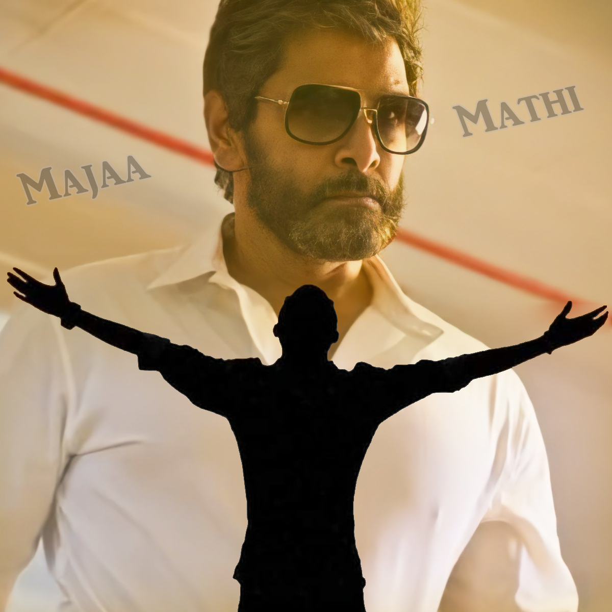MajaaMathi's tweet photo. Twitter Dp               PERSON Behind
#Chiyaan #ChiyaanVikram Forever https://t.co/4tQkhJIUKl