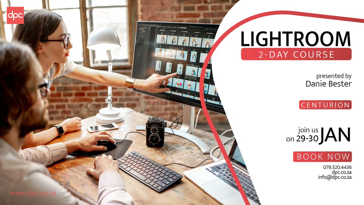 DPC_photography's tweet photo. 2-Day Lightroom Course. Establish an effective digital workflow that will save you time: From image selections to backup processes. 

Join us on 29 – 30 January 2022
Follow the link for more info: https://t.co/raZfi5ykqZ https://t.co/5i5hWFuTXH