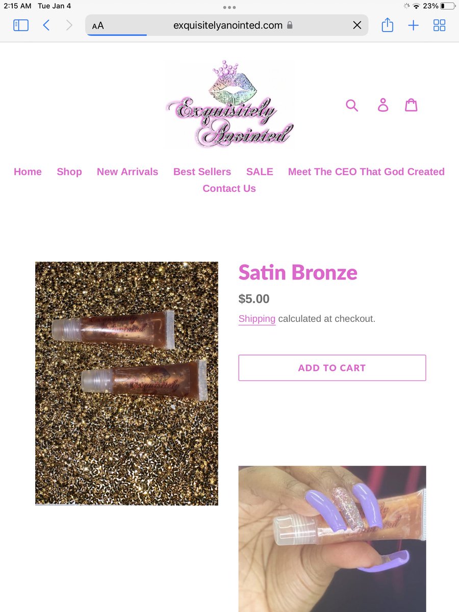 GodCreation92's tweet photo. Please go check this lipgloss out on my website  4people brought it https://t.co/ixEU8g8kcH