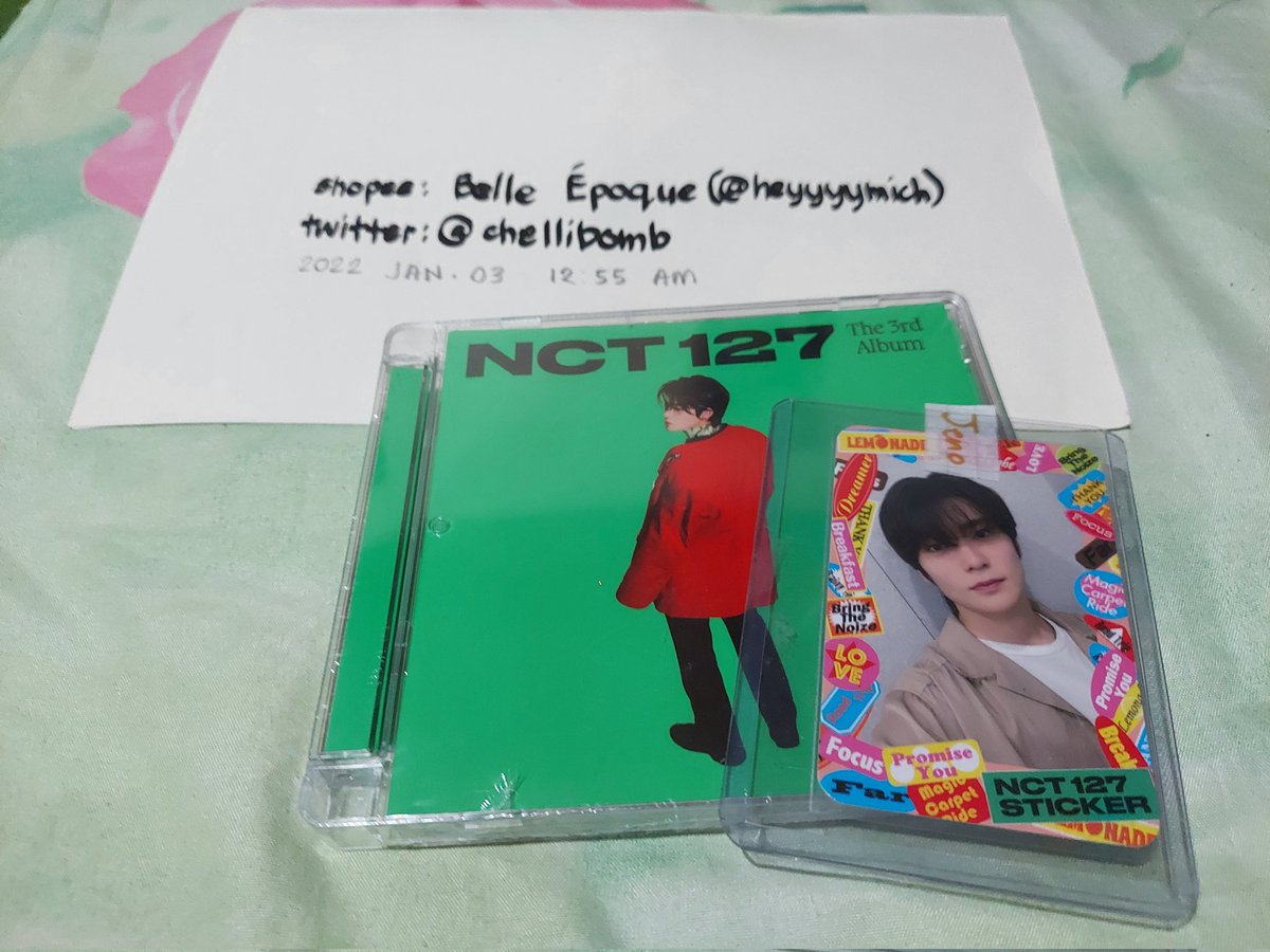JenYoon1004's tweet photo. 5 out of 365 2022 Budols

JAEHYUN STICKER MUMO POB
Thank you so much @chellibomb
 at may naiwan pang isa, tagal ko din syang hinanap, sa wakas graduate na 🥰

#JenMerchBanWhen https://t.co/Otna7eNRHe