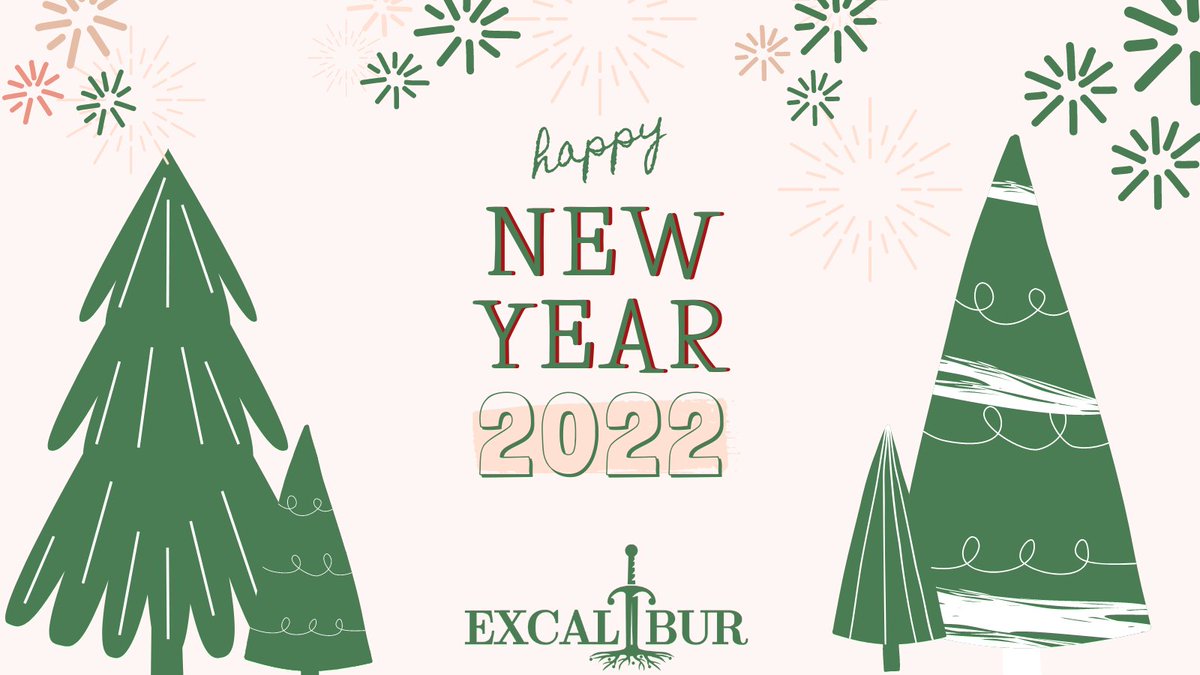 Cheers to health, happiness, and prosperity in 2022 from all of us at <a href="/excalibur_h2020/">EXCALIBUR</a>!