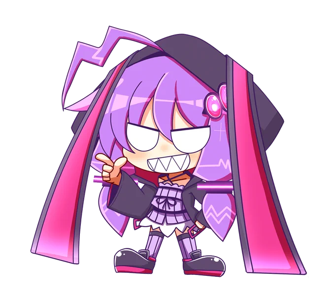 目つきの悪いノリノリゆかりさんの透過素材です好きにリズムを気づいたいときとかにご利用ください! 