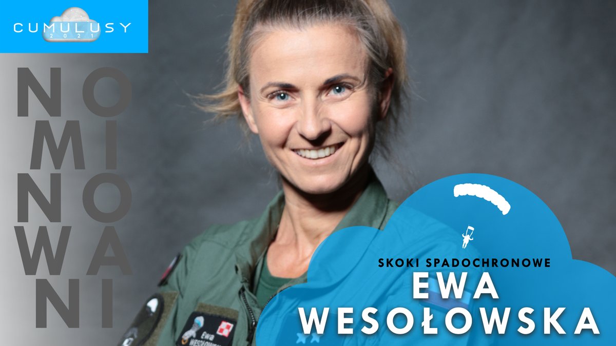 🔔📢 ❗️PREZENTACJA NOMINOWANYCH❗️📢🔔
Skok na bank, żeby zdobyć złoto? Hmmm... my sugerujemy legalne formy wzbogacania się, czyli mistrzowski skok ze spadochronem - bierzcie przykład z Ewa Wesołowska!👏
#cumulusy #cumulusy2021