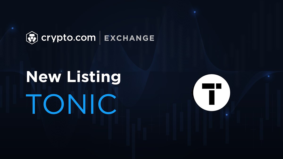 Crypto.com Exchange (@cryptocom_exch) on Twitter photo Crypto.com Exchange lists Tectonic $TONIC.
Trade the #TONIC #USDC pair now.
Sign Up 👉crypto-exchange.onelink.me/E54m/6cf81eb9
<a href="/TectonicFi/">Tectonic.cro</a> Crypto.com Exchange lists Tectonic $TONIC.
Trade the #TONIC #USDC pair now.
Sign Up 👉crypto-exchange.onelink.me/E54m/6cf81eb9
<a href="/TectonicFi/">Tectonic.cro</a>