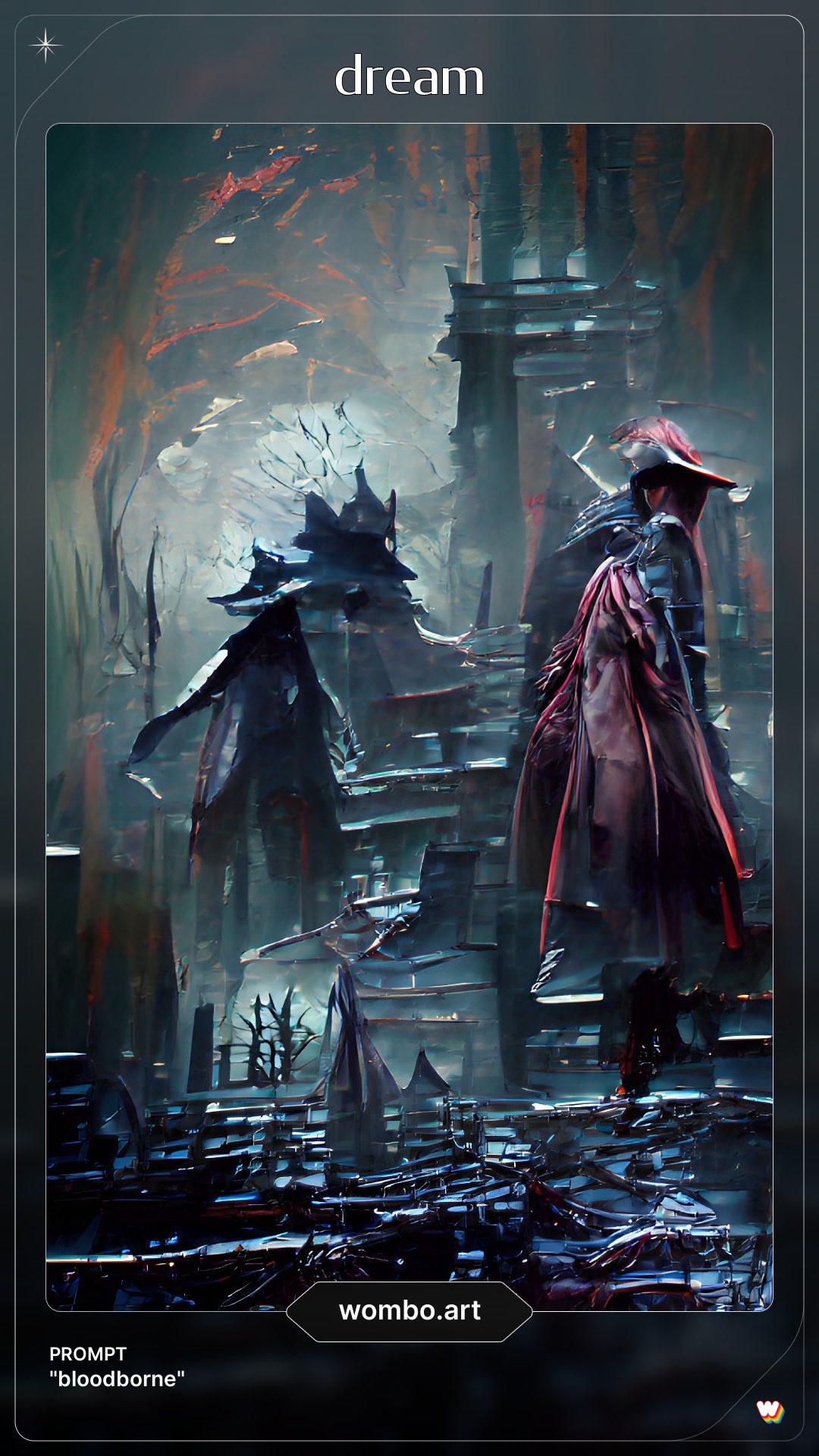 すみす 今話題の文字からイラストを作成するアプリで Bloodborne でイラストを生成したらめっちゃそれっぽい世界観になっててやば となってる Bloodborne ブラッドボーン T Co Itvggaguuo Twitter すみす 今話題の文字からイラストを作成するアプリで Bloodborne でイラストを生成したらめっちゃそれっぽい世界観になっててやば となってる Bloodborne ブラッドボーン T Co Itvggaguuo Twitter