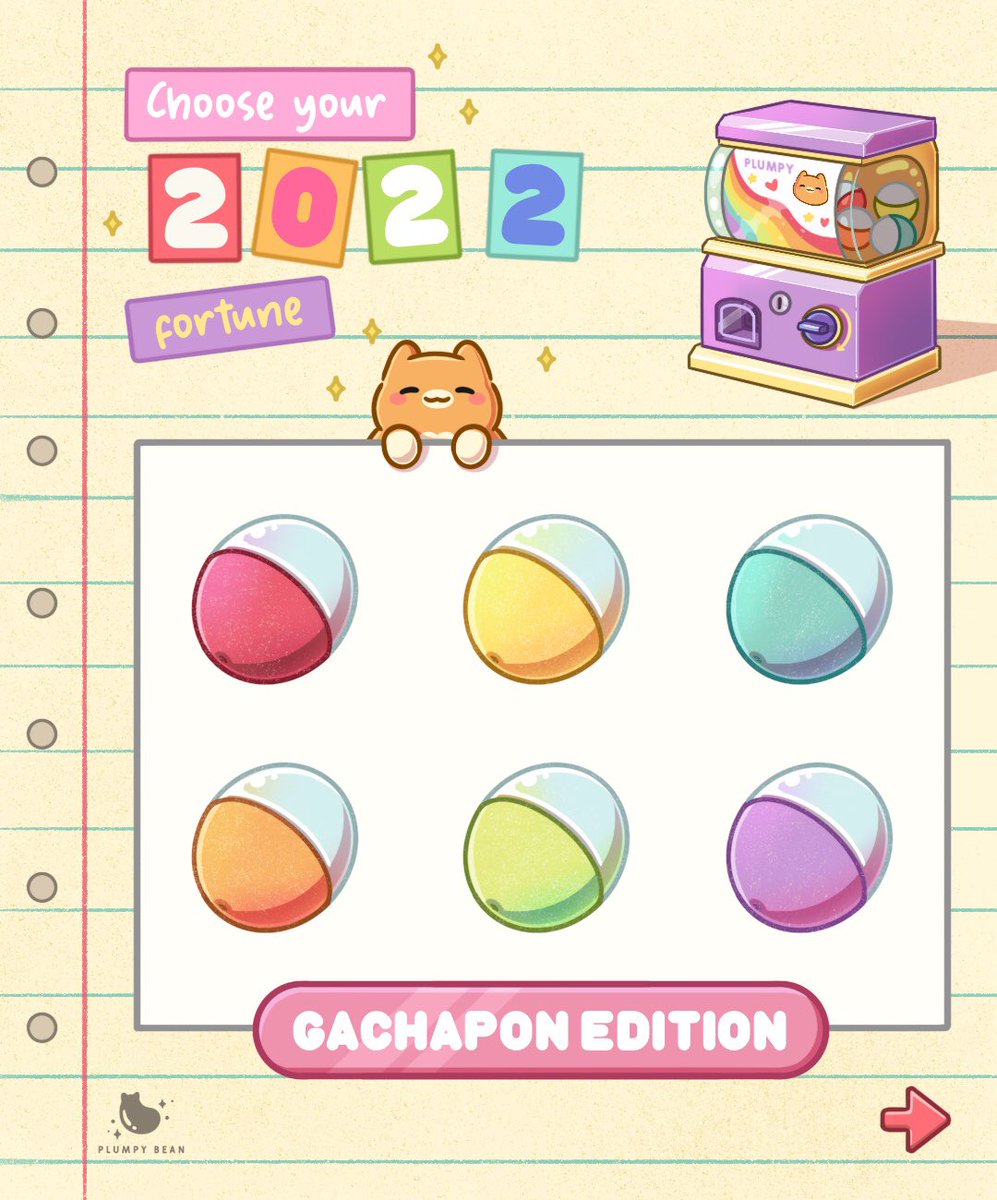 PlumpyBean's tweet image. WHAT’S UR 2022 FORTUNE ✨🌸