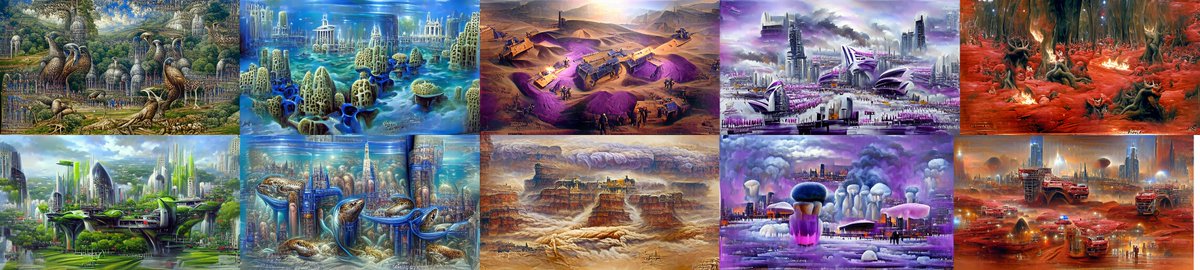 dystopAI_NFT's tweet image. We've upgraded the AI considerably over the past few months! With our mint date fast approaching (announcement soon!), here's a teaser of our new art style.

#terranft #nftart #LUNA #terraluna #NFT #NFTCommunity