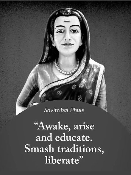 BharatMonali's tweet photo. भारतीय पाहिली स्त्री शिक्षिका कांतिज्योती सावित्रीबाई फुले https://t.co/qCSUOgwmbD