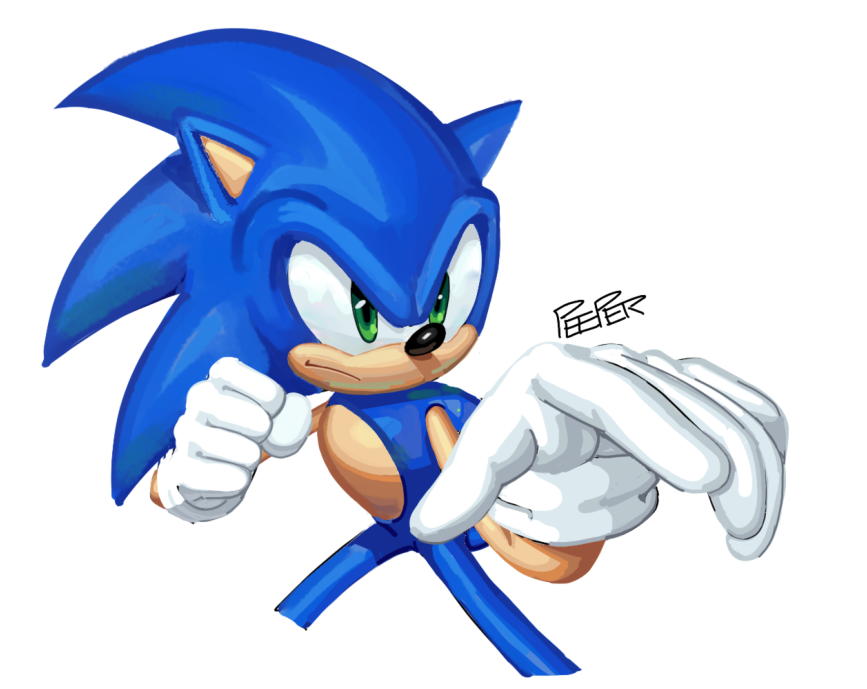 Peeper201's tweet photo. But what if sonic fighting game portrait https://t.co/GNl39zykCa