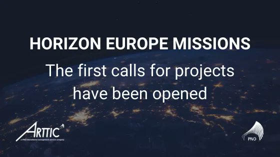 #HorizonEU On 22 December 2021, the European Commission has launched the first calls for proposal about the 5 Horizon Europe missions. 
To know more and contact us: buff.ly/32YTHag or send us an email at france@pnoconsultants.com