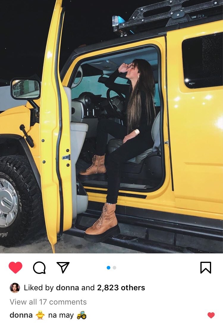 donnajupdates's tweet photo. 010422 Instagram Update

[Comment]

“🐥 na may 🚜”

Donnalyn Bartolome | Aj Raval https://t.co/6NecfZXlsH