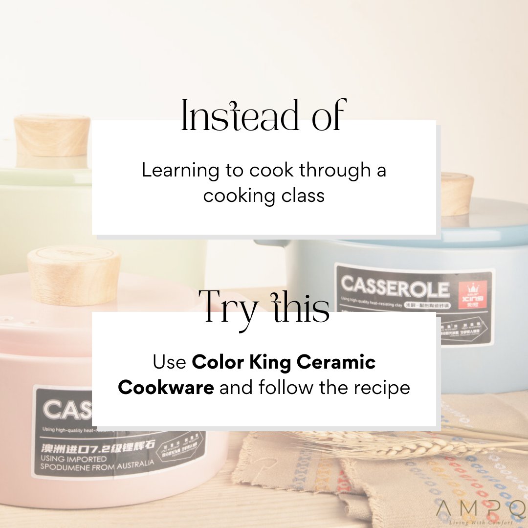 ampqhome's tweet photo. Instead of taking a cooking lesson, why not just get a 𝗖𝗼𝗹𝗼𝗿 𝗞𝗶𝗻𝗴 𝗖𝗲𝗿𝗮𝗺𝗶𝗰 𝗖𝗼𝗼𝗸𝘄𝗮𝗿𝗲 and simply follow the recipe 🤣.​
​
Place your order here: https://t.co/Y4S2o5OqGj

#ceramiccontainer #ceramiccontainercandle #ceramiccontainerwithlid #johorbahru https://t.co/PzOfOtv53m