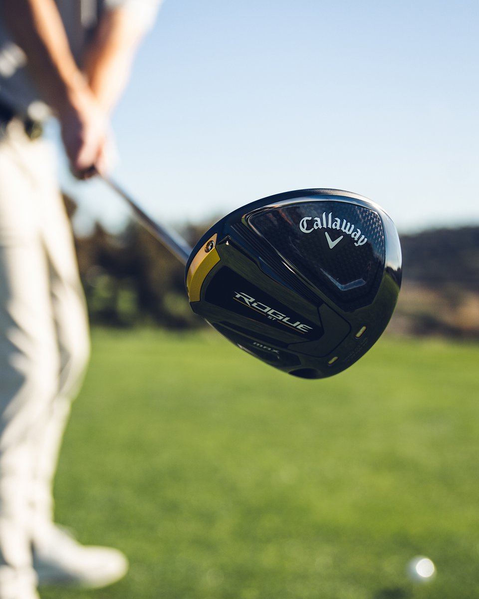 CallawayGolf's tweet photo. It's time to Go Rogue.  

⚡️️Fast
💣Long
💪Stable

Introducing the Rogue ST Family, available for pre-order on 1/21 >>> https://t.co/4ogojUz8be

#GoRogue #RogueST #TeamCallaway https://t.co/eudsDdu9KE