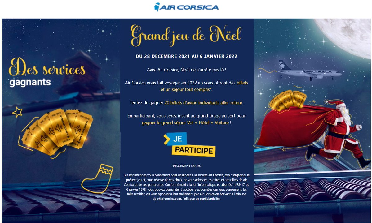 MySmartProfile's tweet photo. Pour bien démarrer cette 6ème année de collaboration, nous avons mis au point pour @aircorsica un jeu concours depuis notre plateforme.
Profitez-en, il vous reste encore quelques jours pour tenter votre chance ! #DataGaming ✈️
https://t.co/HEMpzV6Wcr https://t.co/rsjo3pLcrR