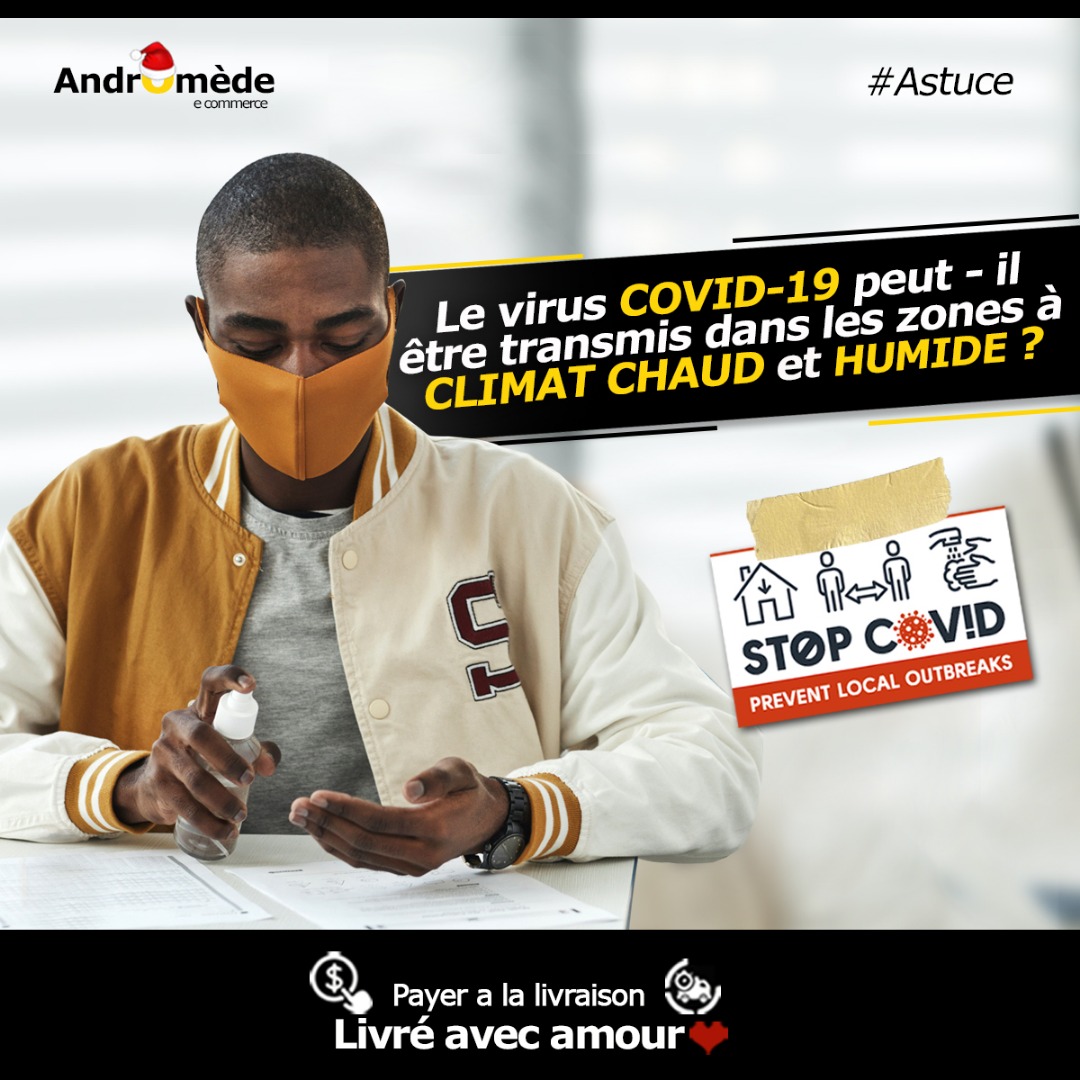 Andromedecm's tweet photo. #covid19 
Le virus🦠 peut être transmis dans les zones à climat chaud et humide, comme la ville de Douala. La meilleure façon de vous protéger est de maintenir une distance↔️ physique d'au moins 1 mètre avec les autres et de vous laver🚿 fréquemment les mains. 
#fightcovid19 https://t.co/PJnf6Bn0ye