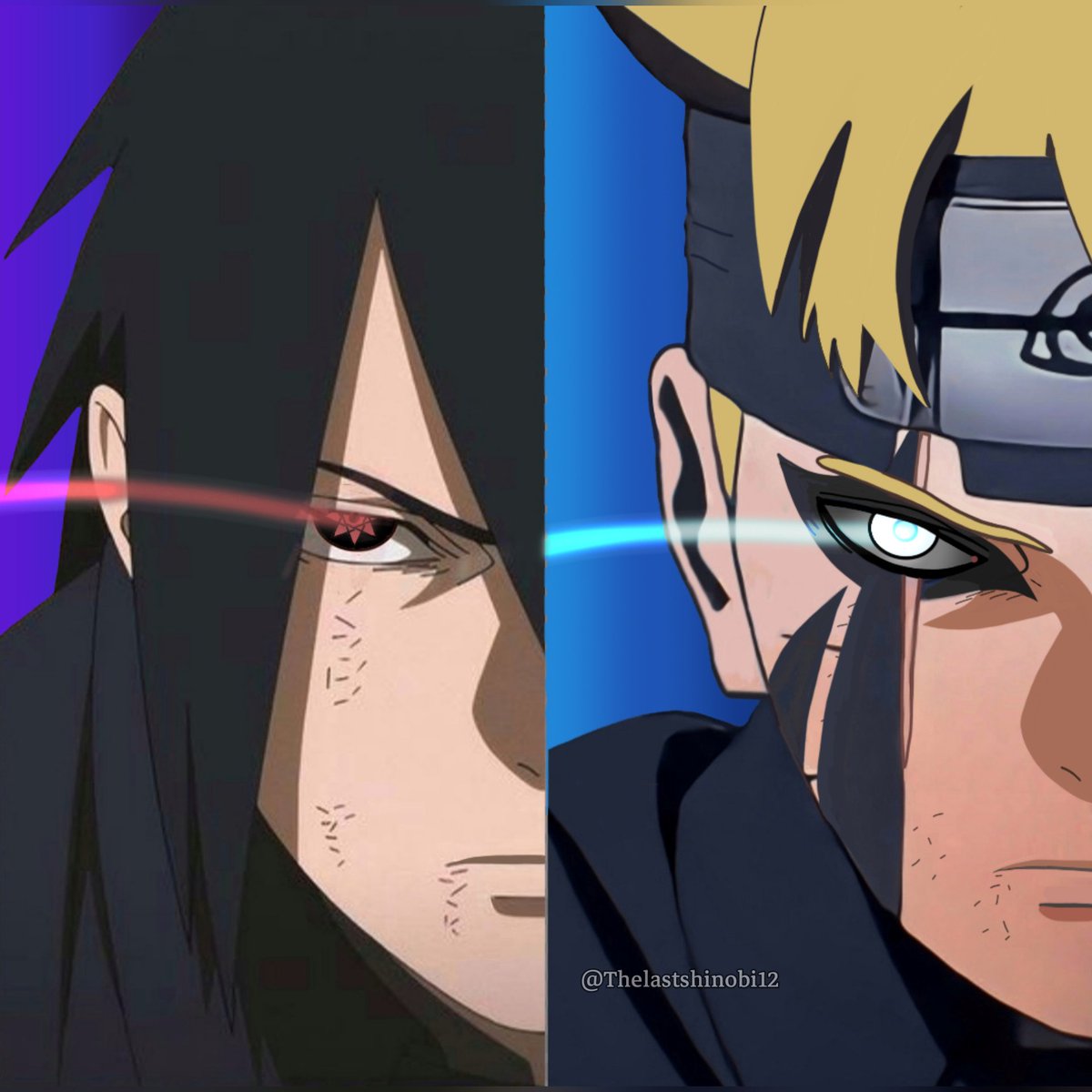 TheLastShinob12's tweet photo. The master.                    The student.

#sasuke #boruto https://t.co/iaw1A5yVwa