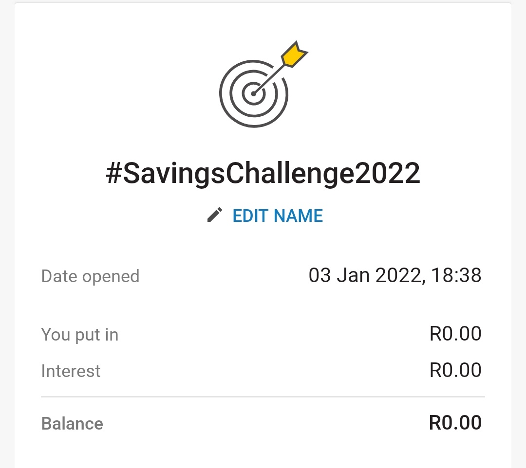 _Hlubikaz's tweet photo. Goalsave created and ready for this year's #SavingsChallenge
The aim for this year is to contribute 10k pm which will amount to 120k end of December ๐ฐ๐ฏ
Last year I contributed 6.6k pm and had saved up 79.2k by Dec
LFG ๐ฏ
Which savings challenge will you be part of? https://t.co/FXQT2Q9NN8