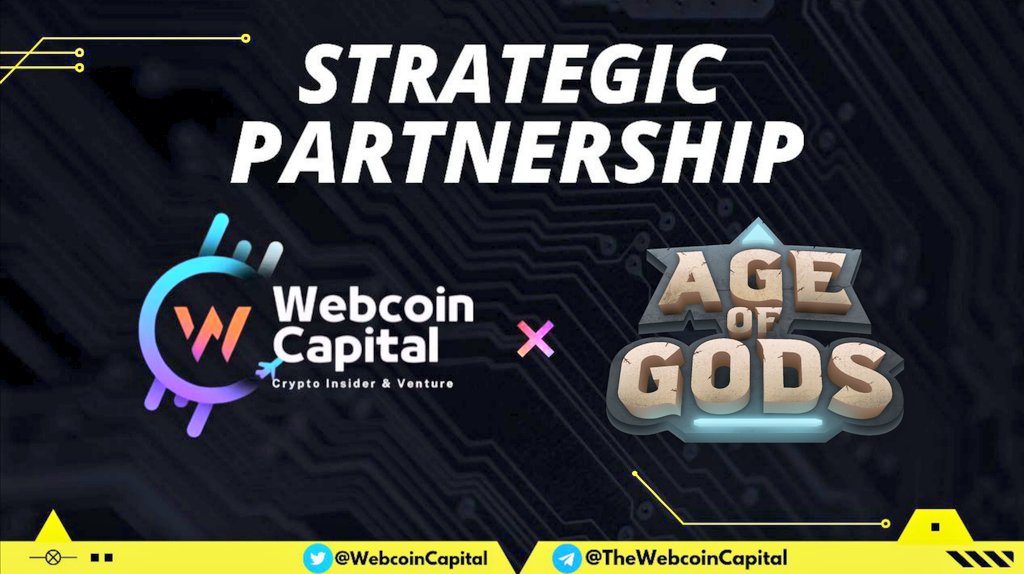 WebcoinLabs's tweet photo. 🔥We are glad to announce that we have secured Strategic partnership with @AgeOfGodsnet 🚀

https://t.co/7RrDaN8u6u is an AFKArena inspired game that uses the fundamentals of its 6.6 million player count success story and combines it with a Blockchain Token economy https://t.co/q5O4rBCDIP