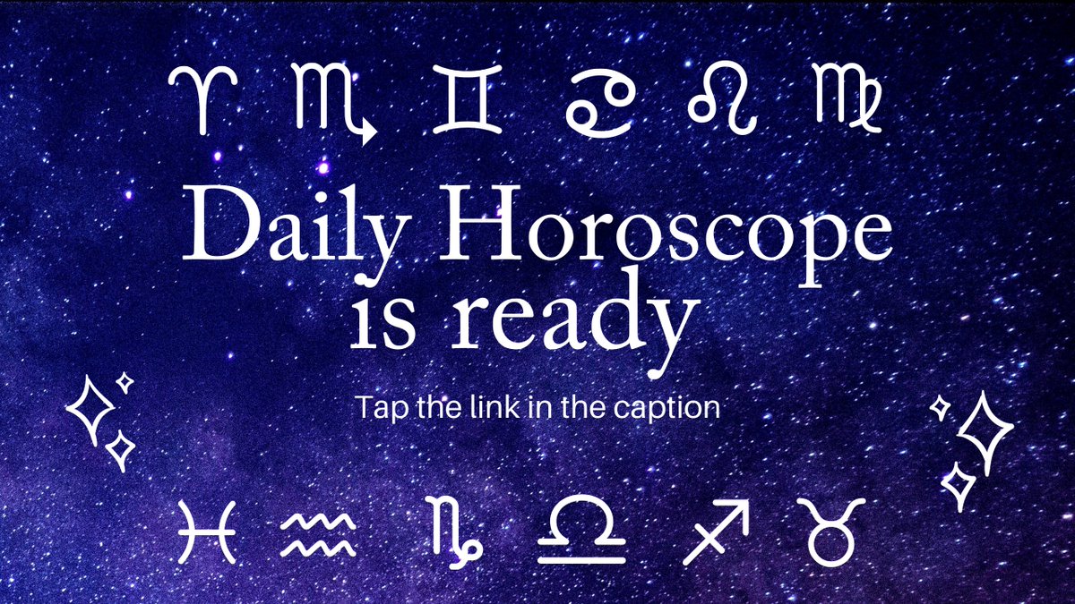 officialweastro's tweet photo. Your daily dose of the horoscope is now ready.
Read now: https://t.co/Dhc67gvAaj

#weastro #onlineastrology #zodiacs #Horoscope #Zodiac #horoscopes https://t.co/dEZGX6mtAp