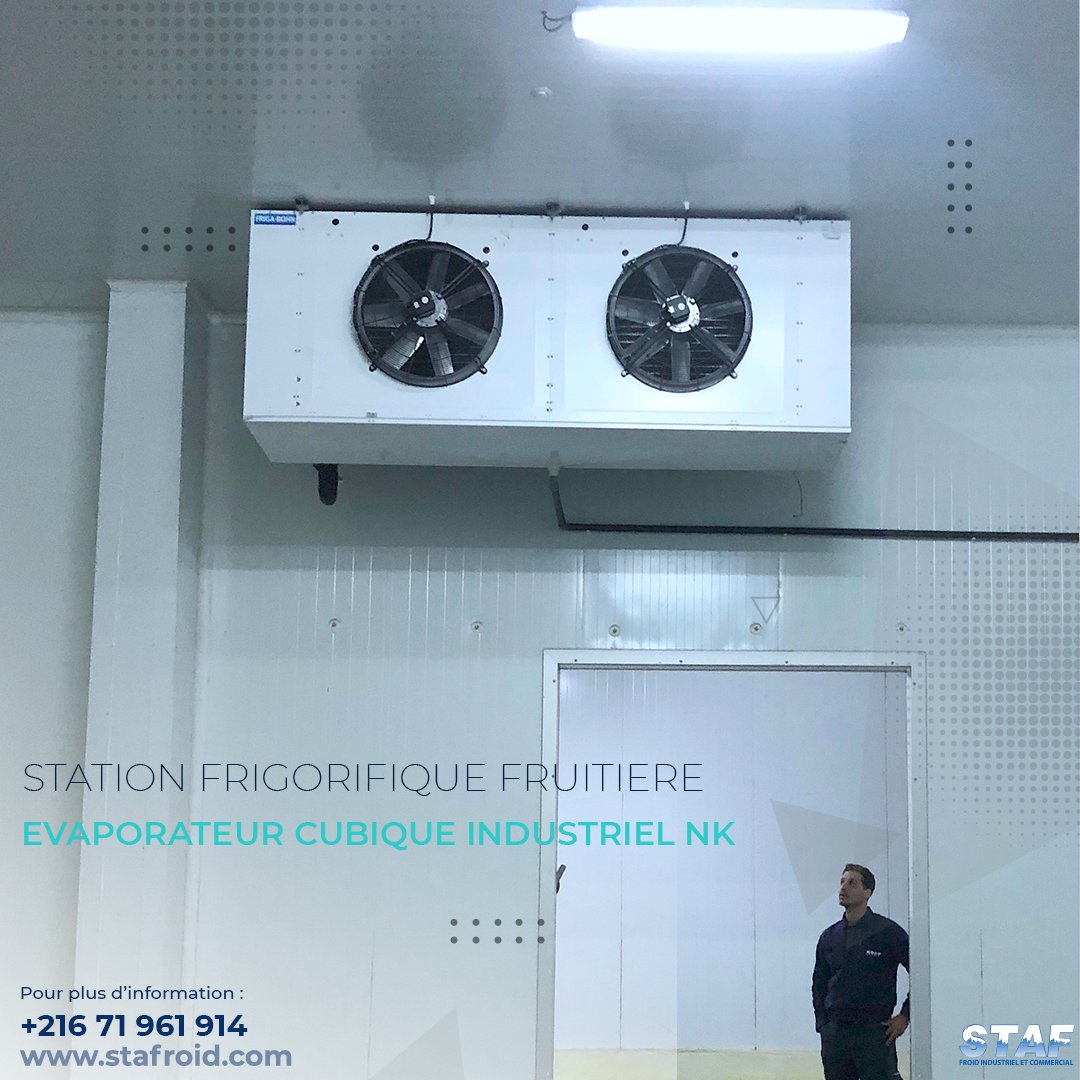 StafroidP's tweet image. 👷‍♂️Intervention sur une station frigorifique fruitière
Le fonctionnement a été optimisé, par 👇
✅ L’introduction de la HP flottante ;
✅La variation régulée de puissance du premier compresseur de chaque centrale ;
✅La réduction des pertes de charges des circuits frigorifiques