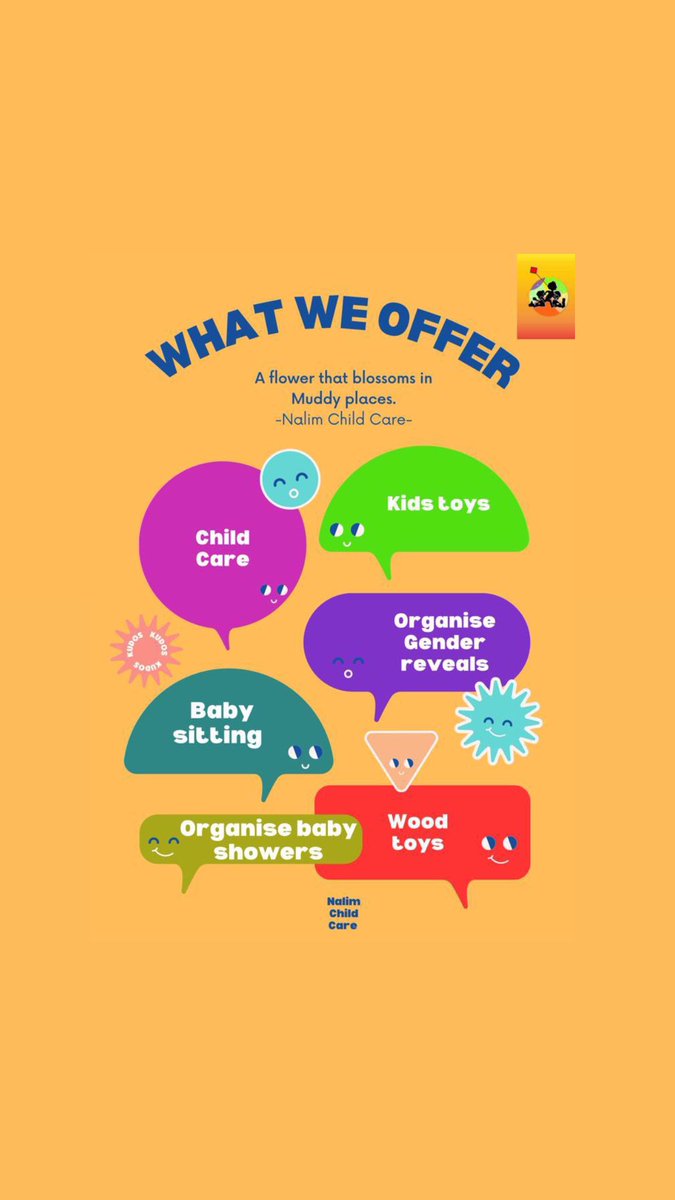Nalimchildcare's tweet photo. “There can be no keener revelation of a society’s soul than the way in which it treats its children”-Nelson Mandela.
@Nalimchildcare is here to offer the best child care services to your kids, different kinds of educative games to your kids as they grow.
More of us👇🏿
#kids https://t.co/YAHujLG9AZ