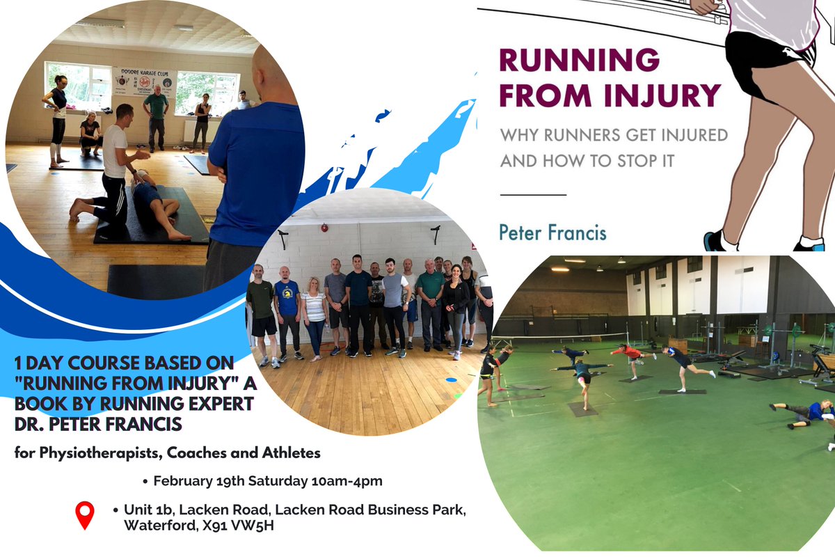 EVOLVE_SETU's tweet photo. Happy New Year everyone! 🎉
I want to introduce you all to the Running from Injury Course based on material from my book released earlier in the year. 
Taking place Feb 19th 10am-4pm for Physio's, Coaches and Athletes.
Tickets are LIMITED being sold on my website (link in bio) https://t.co/pzZz4ByAyw