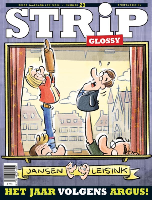 Dit jaar geen Argus-album, maar wel een schitterend alternatief! In StripGlossy 23 staat een overzicht van de beste Argus-cartoons van het afgelopen jaar, aangevuld met prachtige foto's en een drie uur durend interview!

strips.nu/product/stripg…