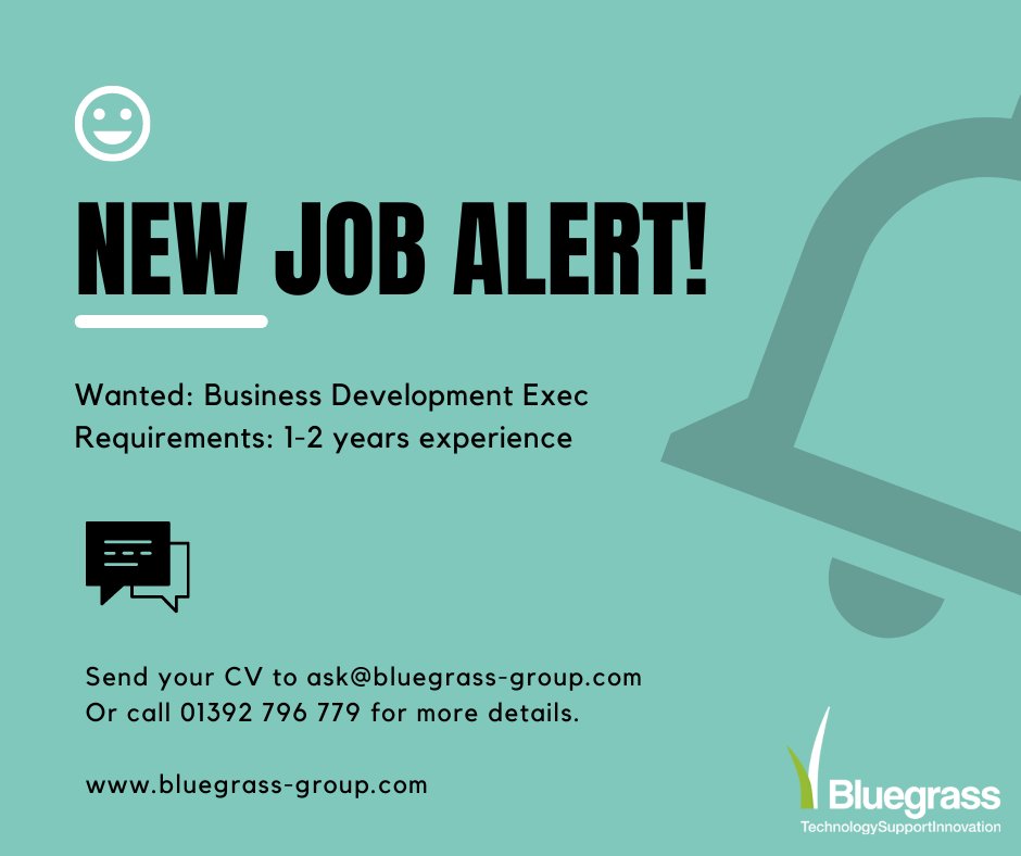 modernetworksSW's tweet photo. Kicking off 2022 with a new vacancy! 
If you're looking to join a growing, caring, flexible and award winning company - get in touch!

#NewYearNewJob #Sales #Vacancy #Jobs #TeamBluegrass https://t.co/rOkZXZtizO